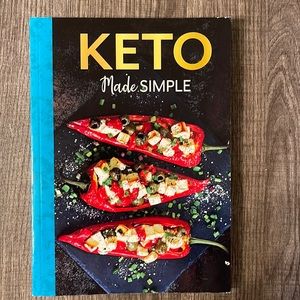 NWOT Keto Made Simple Color Recipe Book. 79 pages of recipes. For a tight budget